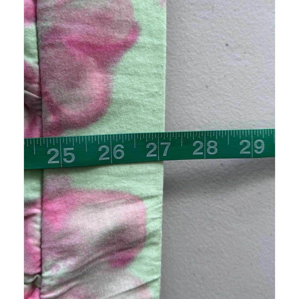 Women’s Mint Green Pink‎ Floral Quilted Hooded Jacket Candycore Whimsical XXL - Picture 9 of 9